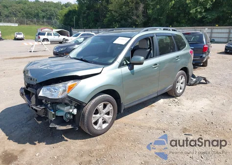 2016 Subaru Forester 2.5I Premium из США, поврежденный, VIN JF2SJADC2GH484931